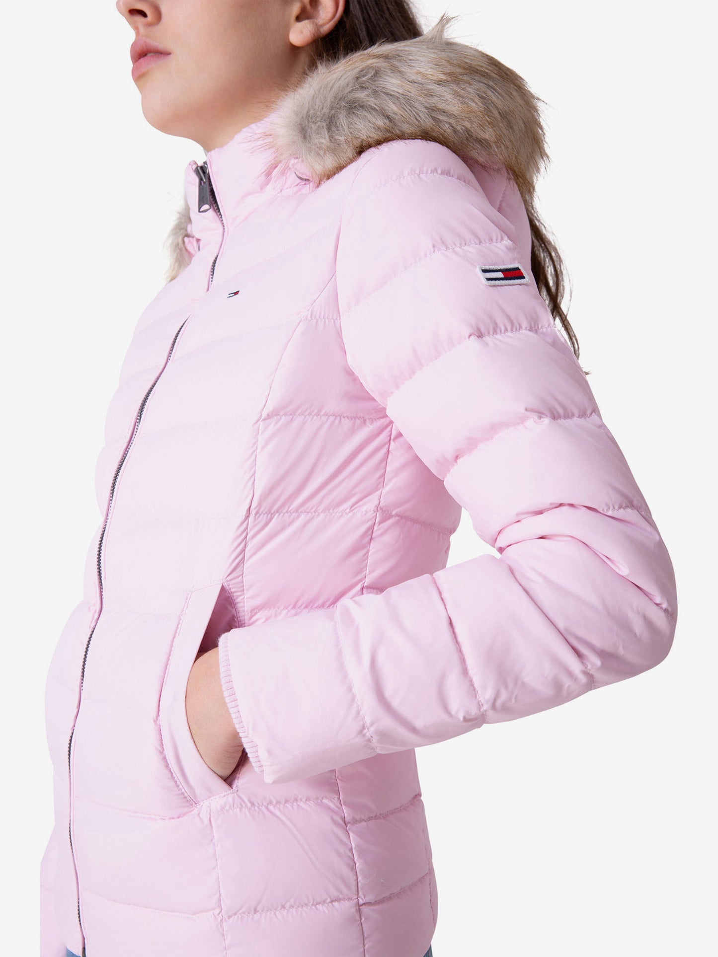 Winter jacket Tommy Hilfiger Pink