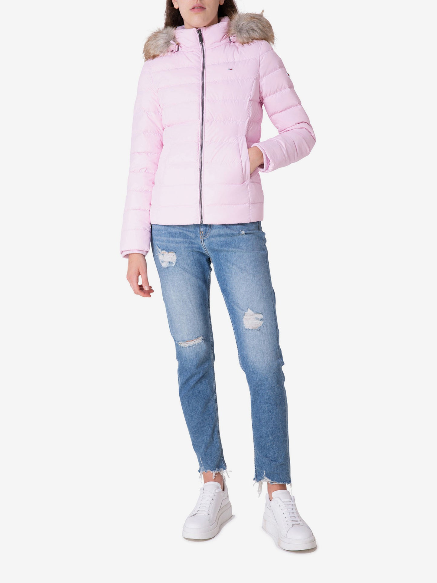 Winter jacket Tommy Hilfiger Pink