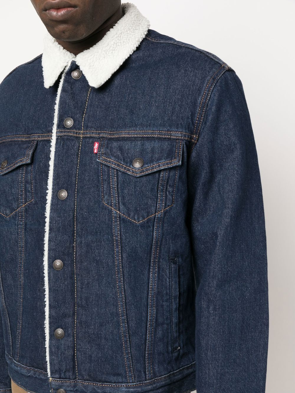 Levi's Shearling-lined Denim Jacket