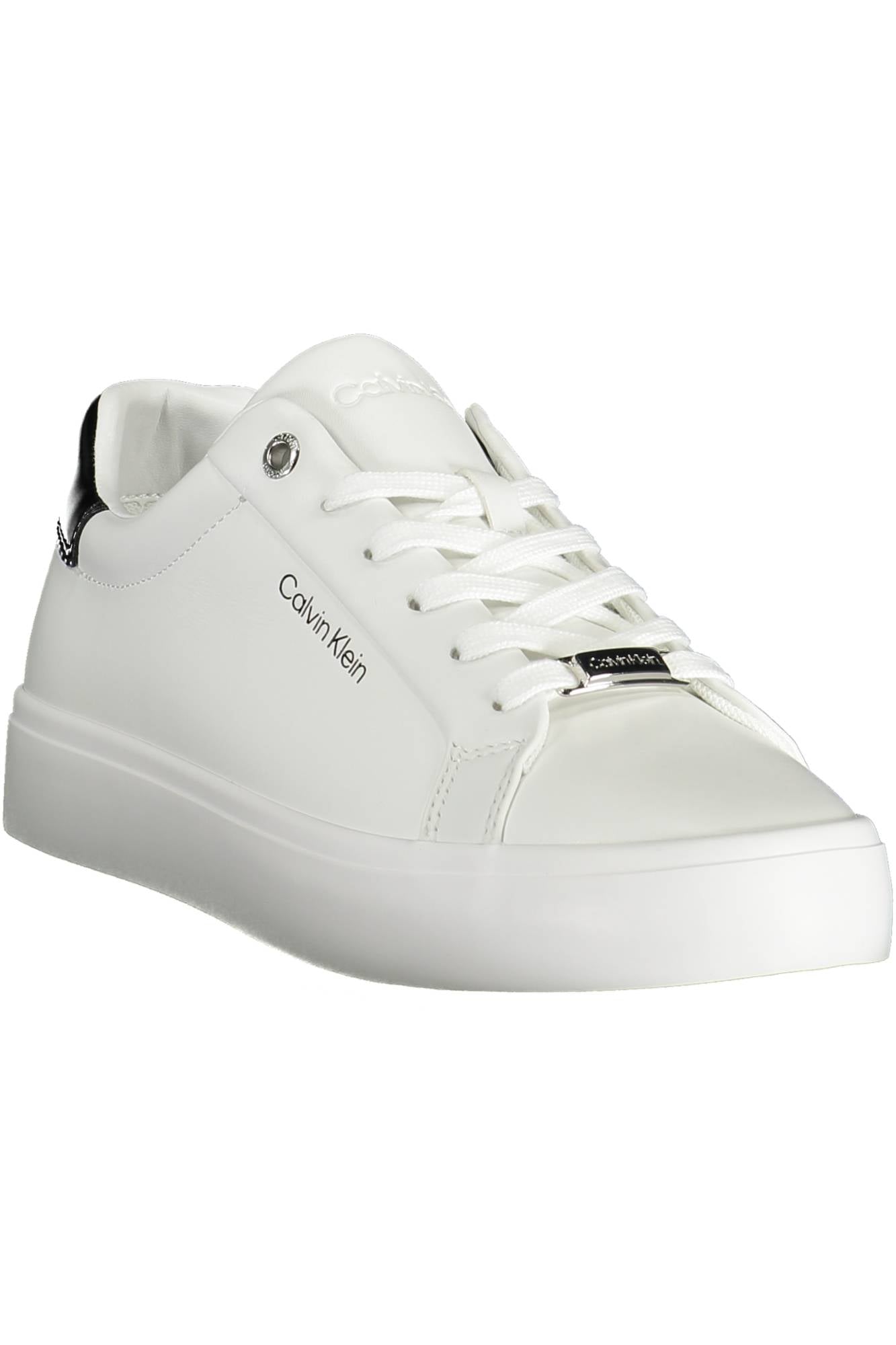 CALVIN KLEIN WHITE WOMEN'S SPORTS SHOES