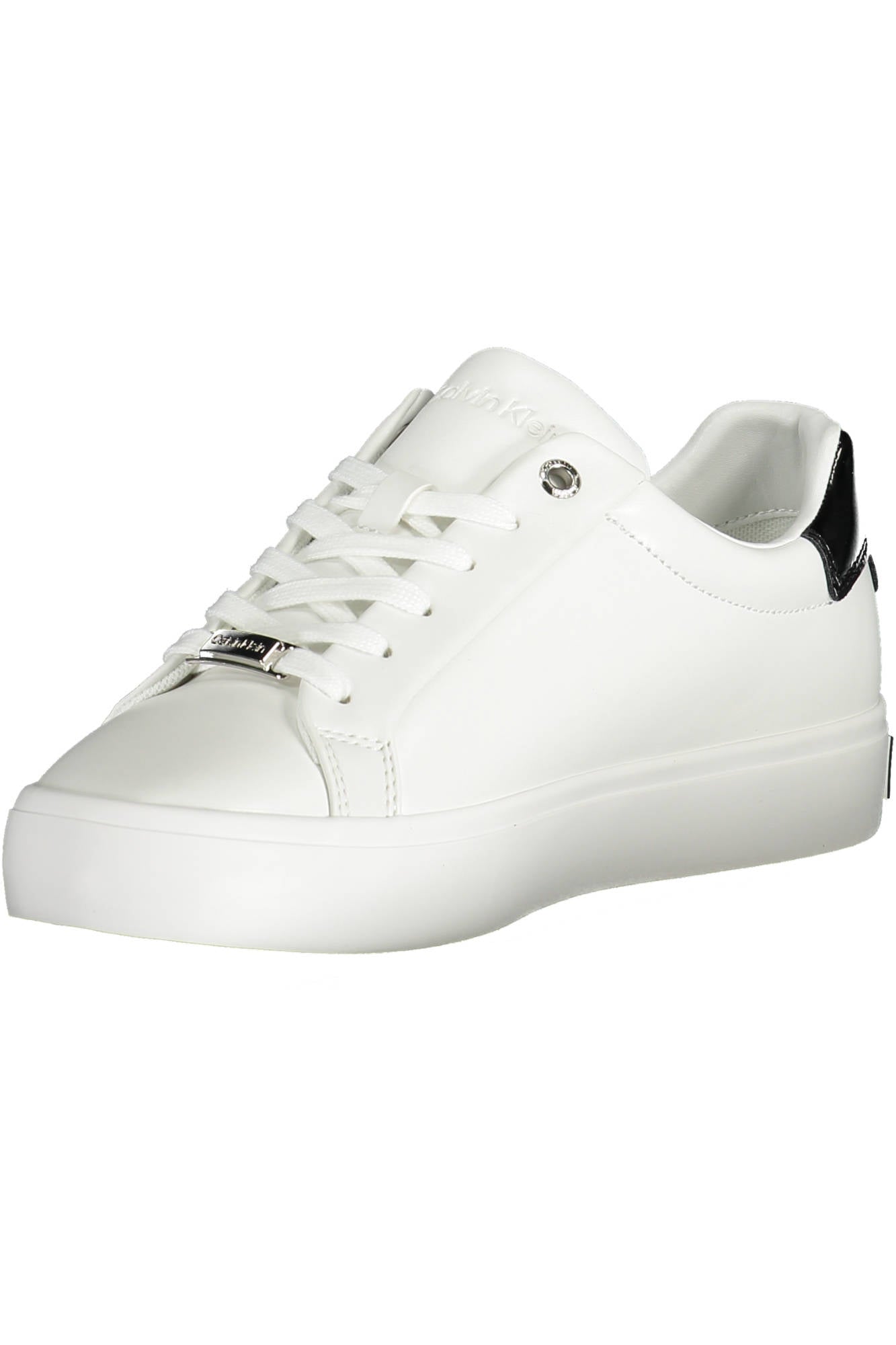 CALVIN KLEIN WHITE WOMEN'S SPORTS SHOES