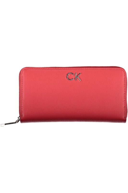 CALVIN KLEIN WALLET WOMAN RED