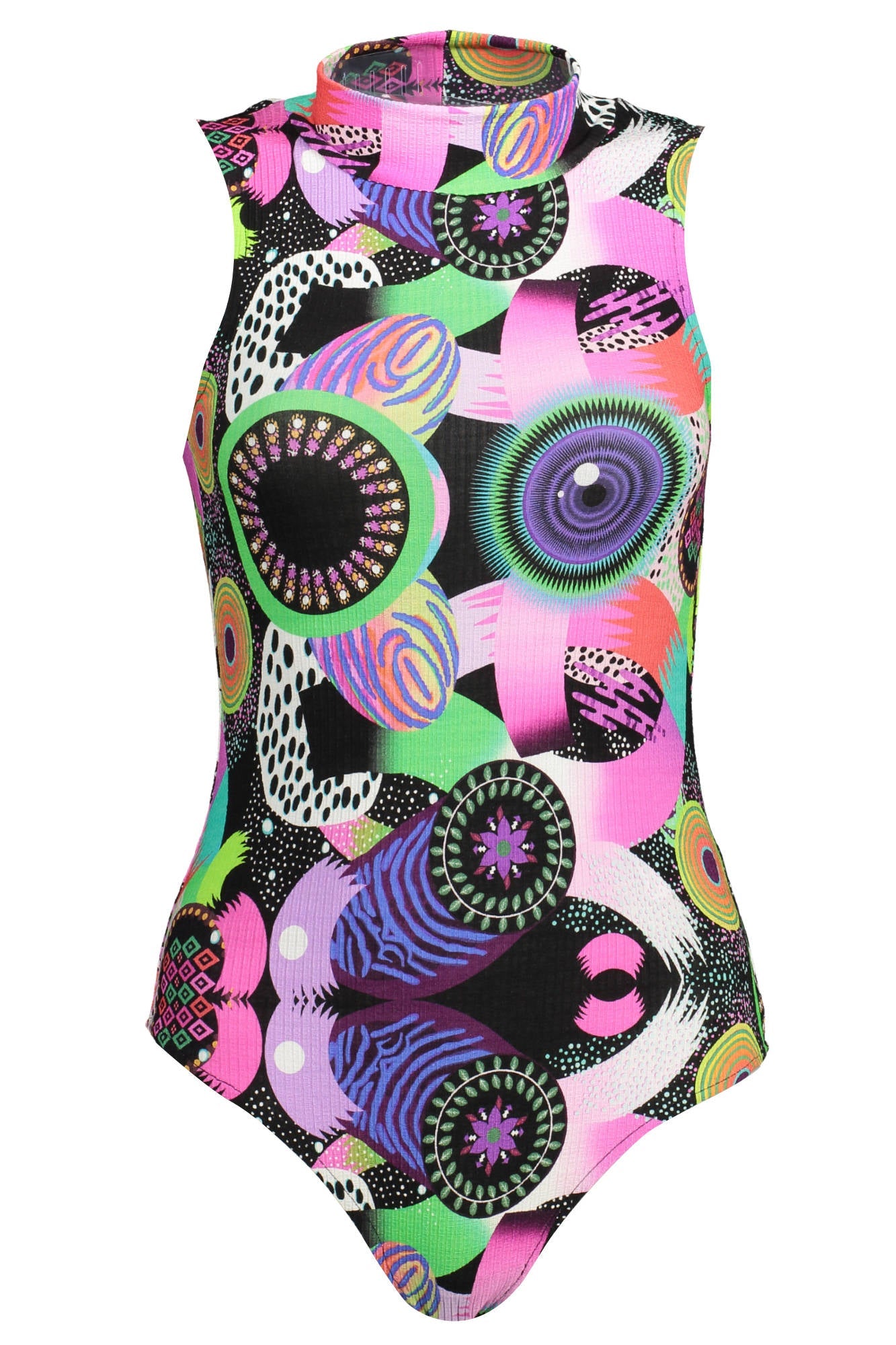 DESIGUAL BODY TANK TOP WOMAN BLACK