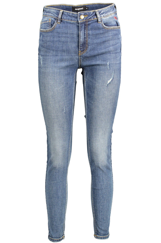 DESIGUAL JEANS DENIM WOMAN BLUE