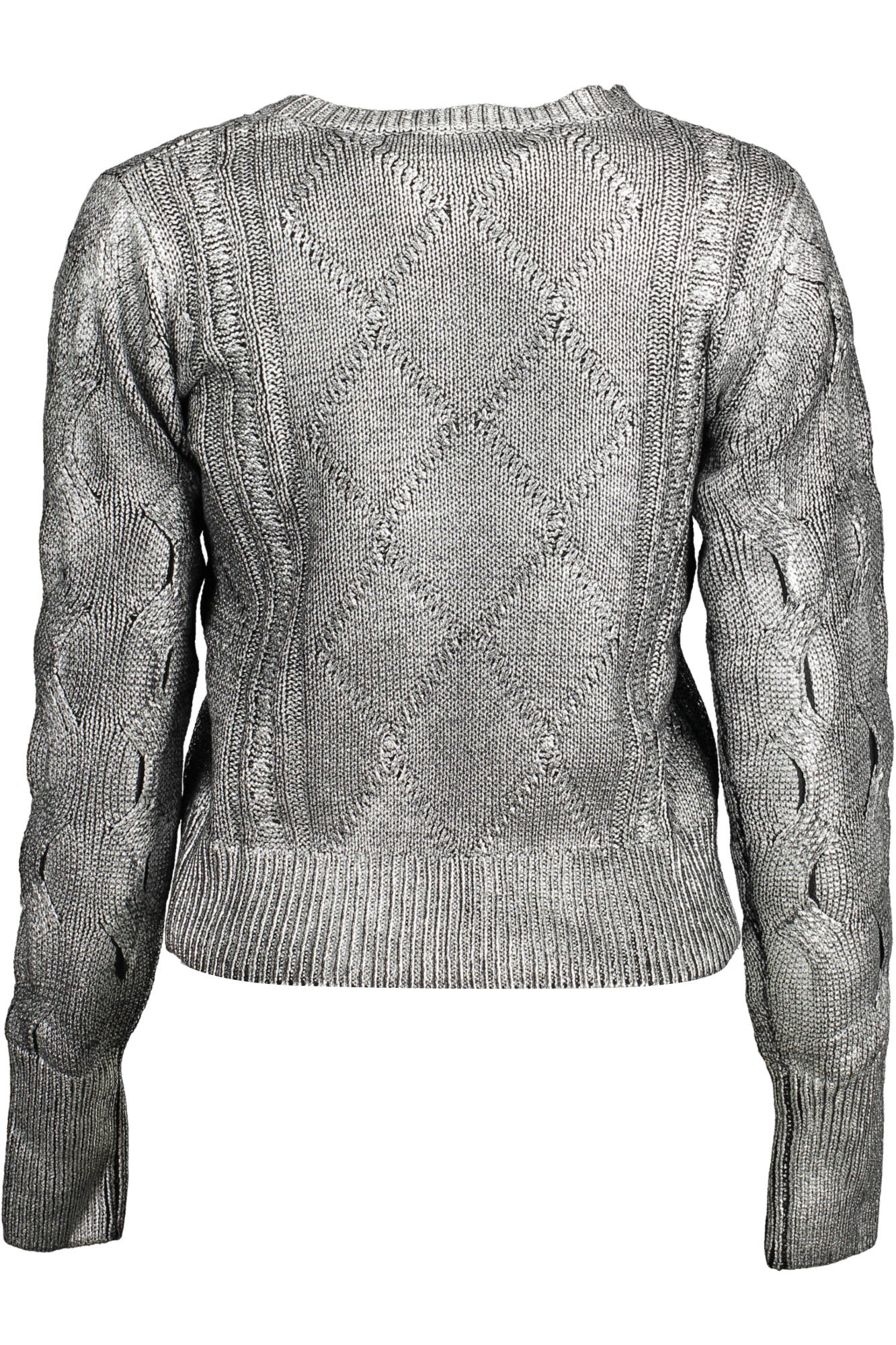 DESIGUAL WOMEN'S SILVER SWEATER