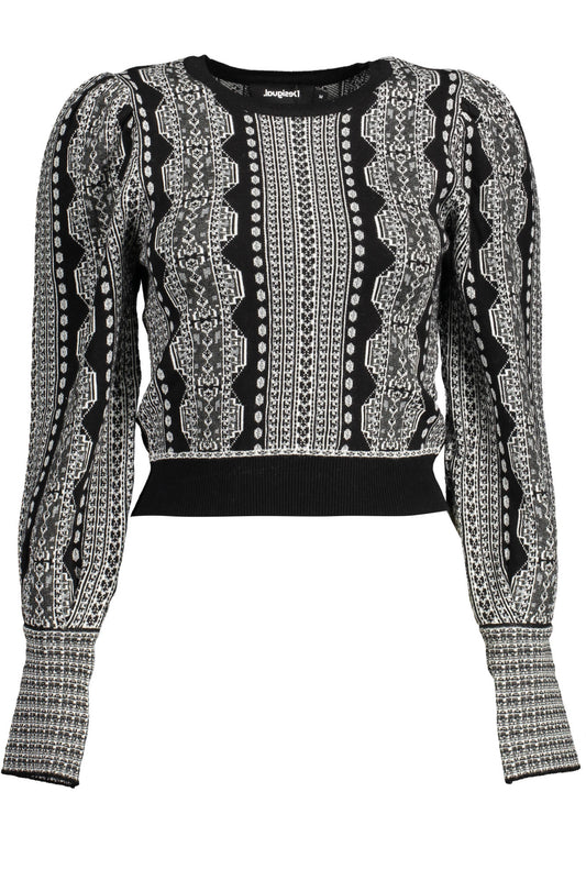 DESIGUAL SWEATER WOMAN BLACK