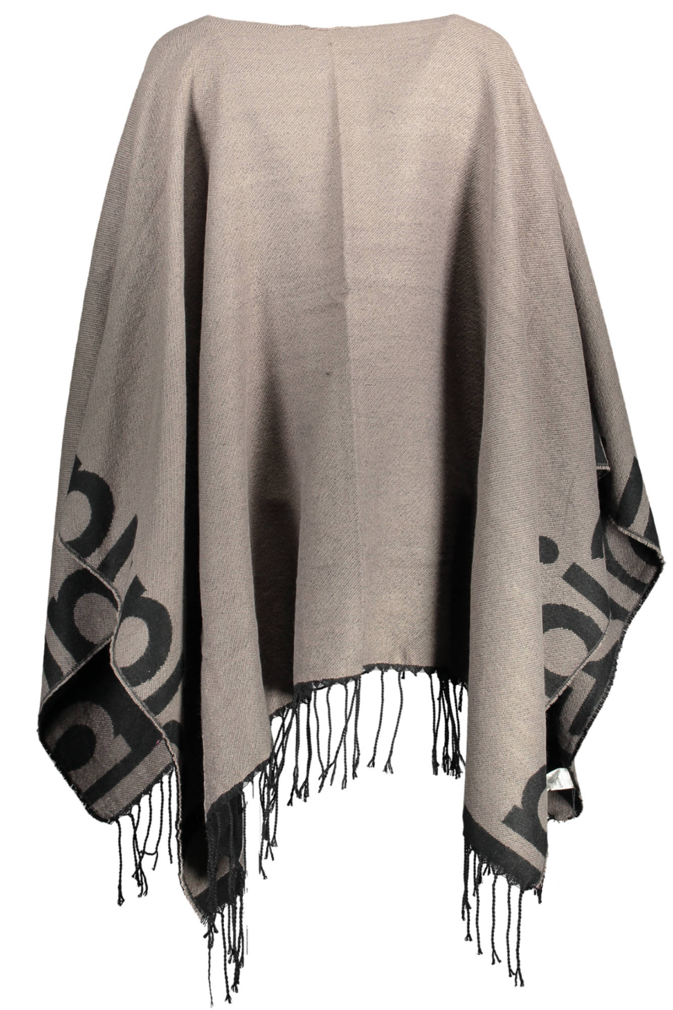 DESIGUAL PONCHO WOMAN BLACK