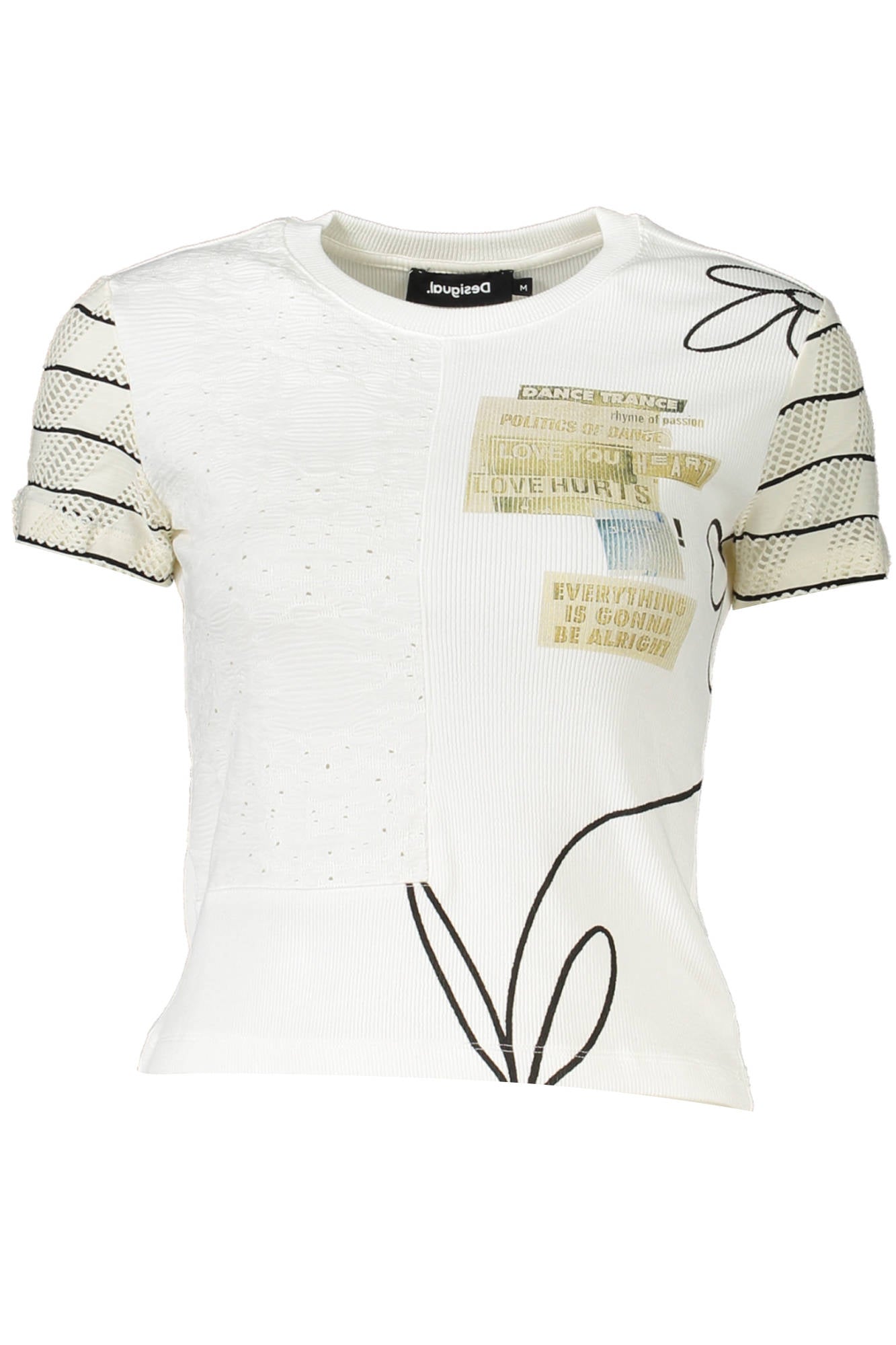 DESIGUAL WOMEN'S SHORT SLEEVE T-SHIRT