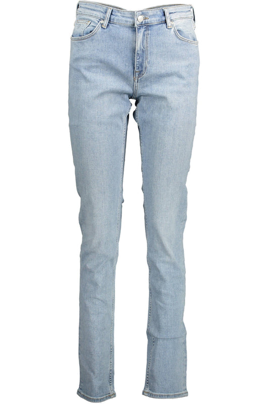 GANT JEANS DENIM WOMAN LIGHT BLUE