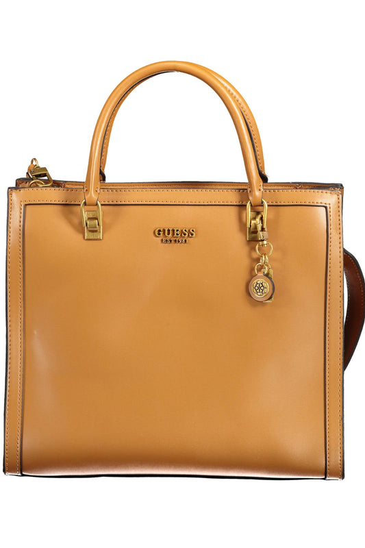 Guess Abey Handbag Brown