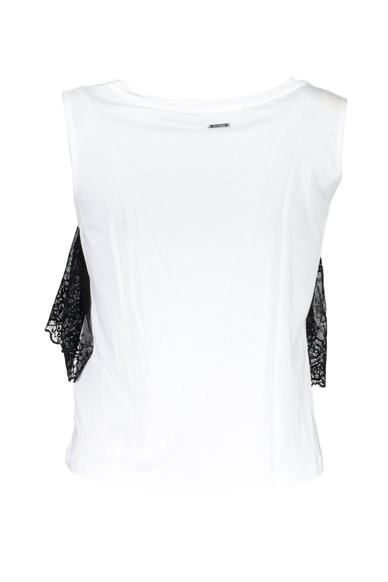 GUESS JEANS TANK TOP WOMAN WHITE