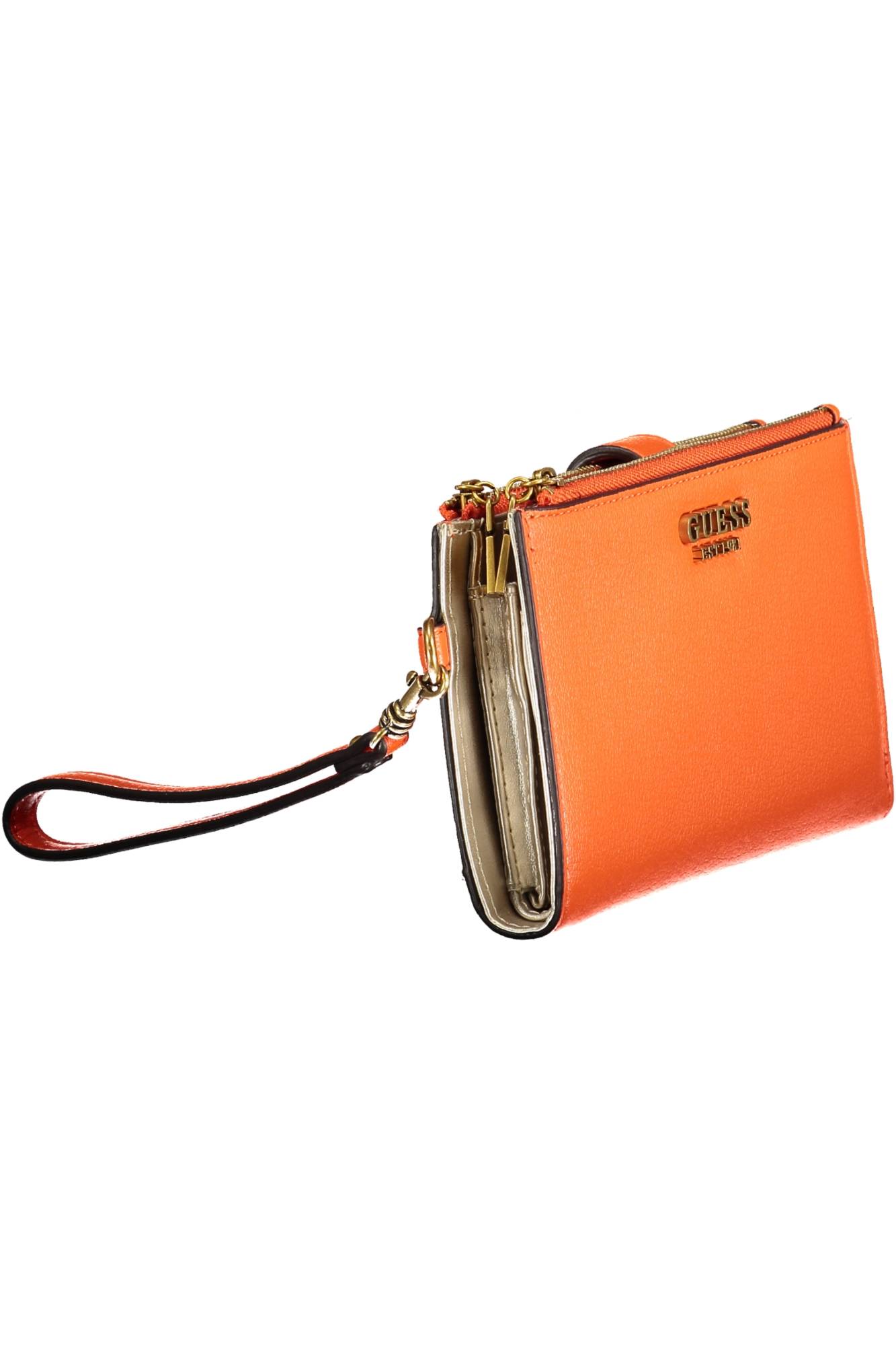 GUESS JEANS WOMEN'S WALLET ORANGE