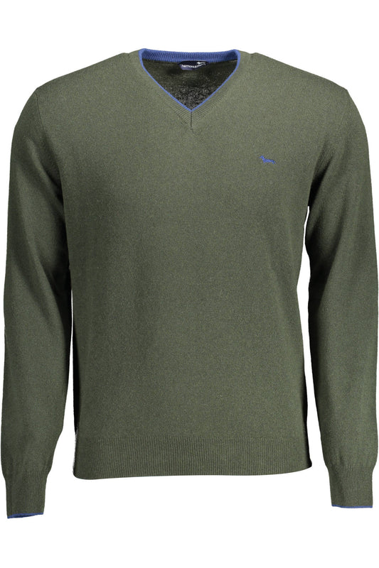 HARMONT and BLAINE MEN'S GREEN SWEATER