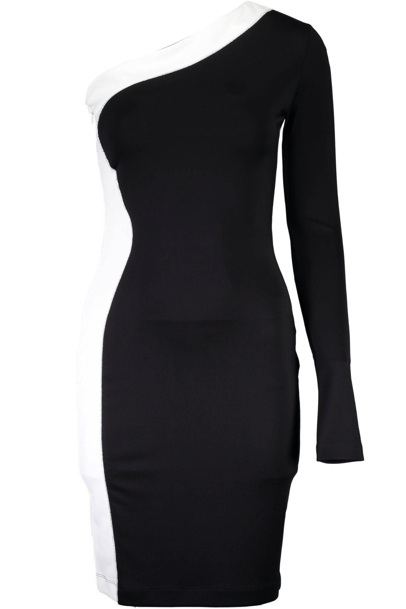 JUST CAVALLI BLACK WOMAN SHORT DRESS