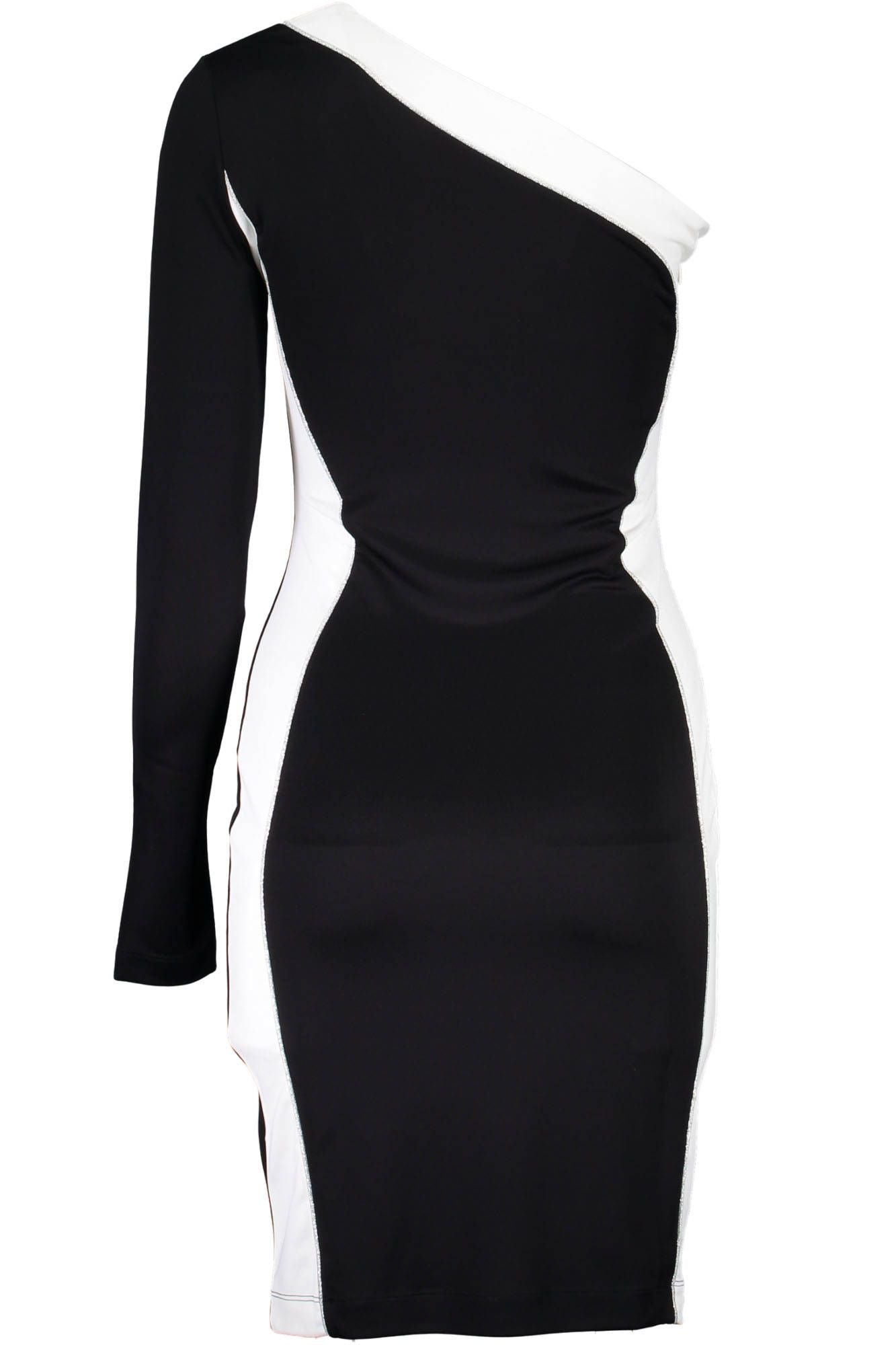 JUST CAVALLI BLACK WOMAN SHORT DRESS