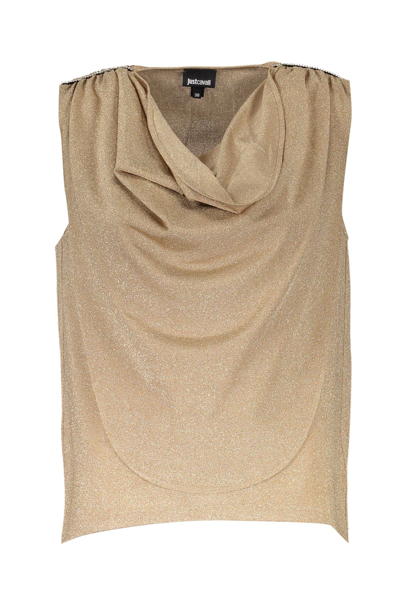 JUST CAVALLI WOMEN'S TANK TOP GOLD