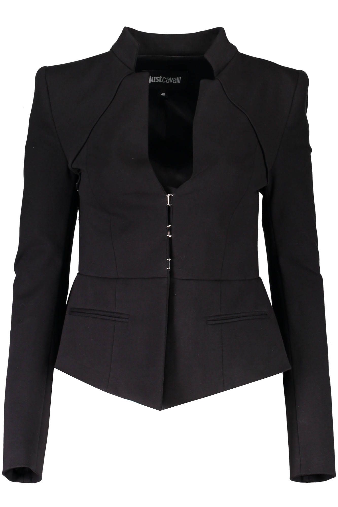 JUST CAVALLI WOMEN'S SPORT JACKET BLACK