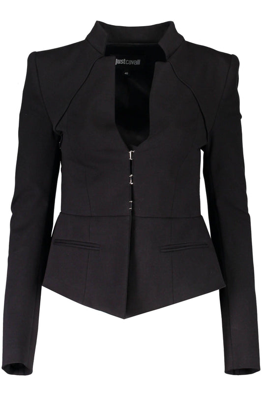 JUST CAVALLI WOMEN'S SPORT JACKET BLACK