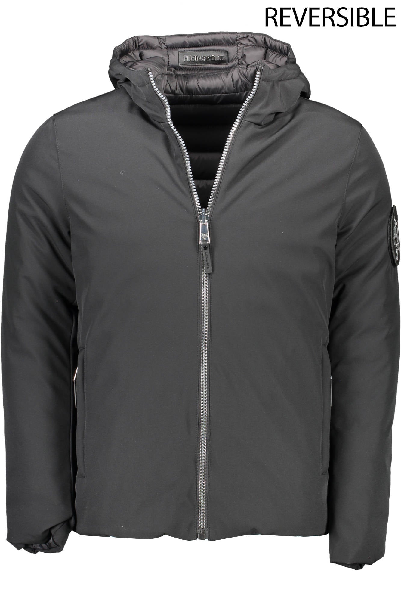 PLEIN SPORT BLACK MEN'S JACKET