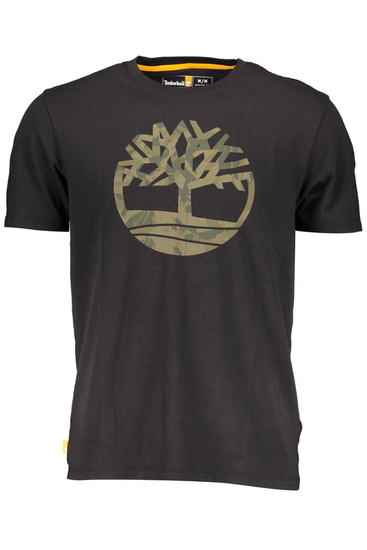 TIMBERLAND MEN'S SHORT SLEEVE T-SHIRT BLACK